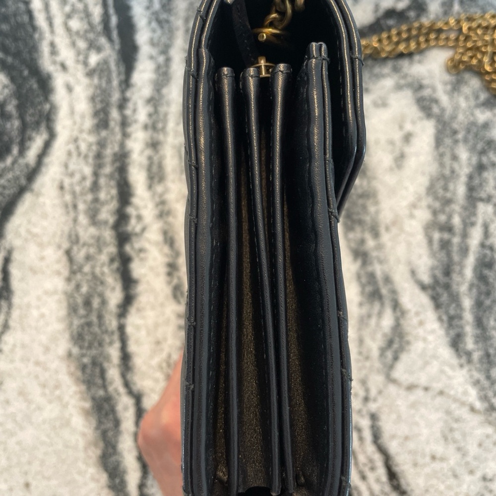 Gucci GG Marmont WOC Crossbody Mini Black Leather w/Box New - Picture 7 of 16